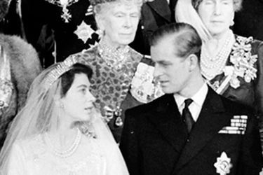 La princesse Elizabeth et le prince Philip, à Londres le 20 novembre 1947