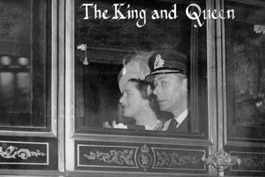 Les parents de la mariée, le roi George VI et la reine consort Elizabeth, à Londres le 20 novembre 1947