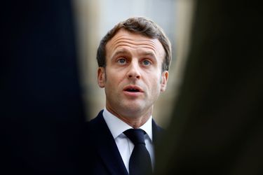 Emmanuel Macron, le 6 mai, à l&#039;Elysée.