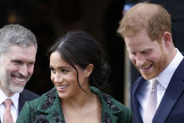 Meghan Markle et le prince Harry à Londres, le 11 mars 2019