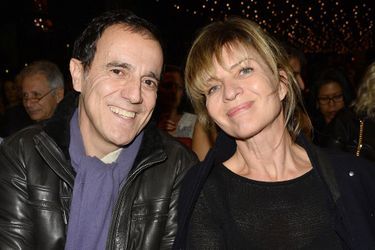 Thierry Beccaro et sa femme Emmanuelle Lannes en novembre 2015. 