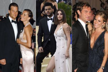 Tom Brady, Gisele Bündchen, The Weeknd, Selena Gomez, Jude Law et Sienna Miller