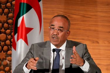 Noureddine Bedoui, le Premier ministre algérien.