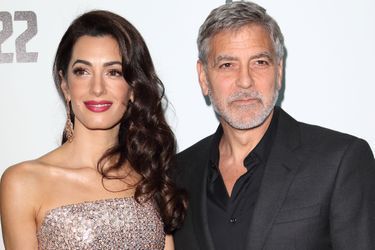 Amal et George Clooney en 2019. 