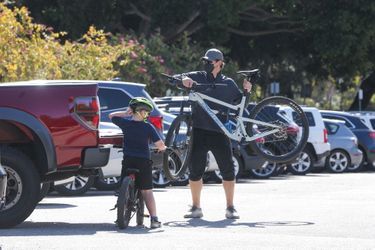 Chris Pratt et son fils Jack à Los Angeles le 21 mars 2021