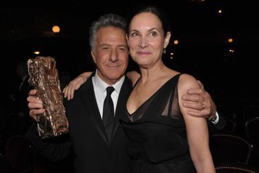 Dustin Hoffman (César d&#039;honneur) et son épouse Lisa aux César 2009