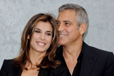 Elisabetta Canalis et George Clooney en 2010. Avec l&#039;actrice italienne, le comédien a vécu une histoire entre 2009 et 2011.