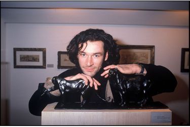 Patrick Dupond à l&#039;exhibition Alain Delon en 1990. 