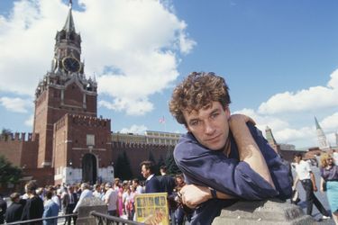 Patrick Dupont à Moscou en 1991.
