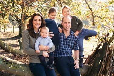 Kate Middleton, le prince William et leurs enfants à Londres, le 14 décembre 2018