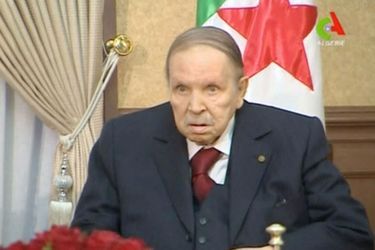 Abdelaziz Bouteflika, le 11 mars 2019. 