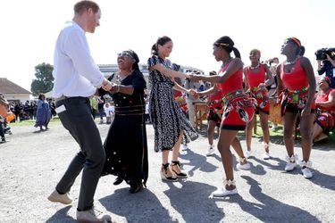 Le prince Harry et Meghan Markle à Cape Town en Afrique du Sud, le 23 septembre 2019