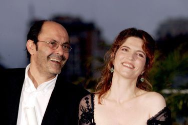 Jean-Pierre Bacri et Agnès Jaoui, Prix du scénario au Festival de Cannes pour « Comme une image », en mai 2004.