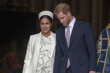 Meghan Markle et le prince Harry lors de la journée du Commonwealth, le 11 mars 2019