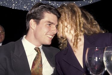 Nicole Kidman et Tom Cruise en février 1992.