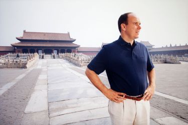 Le prince Albert II de Monaco à Pékin, le 12 juin 1999