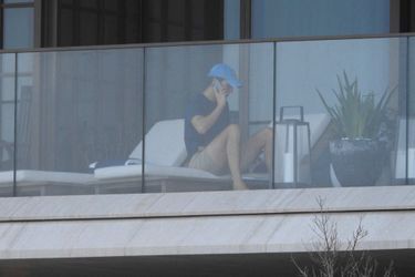 Jared Kushner sur la terrasse de son appartement à Miami, le 12 février 2021.