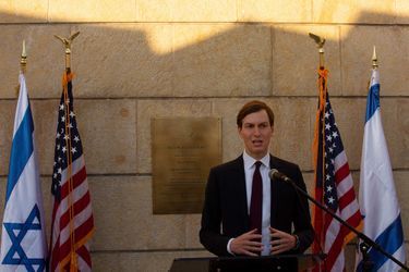 Jared Kushner à l'ambassade américaine de Jérusalem, en Israël, le 21 décembre 2020.