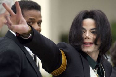 Michael Jackson en 2005. 