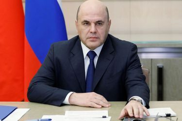 Le Premier ministre russe Mikhaïl Michoustine.