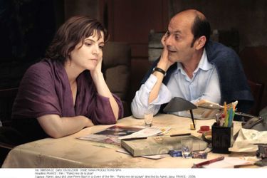 Agnès Jaoui et Jean-Pierre Bacri dans «Parlez-moi de la pluie» en 2008.