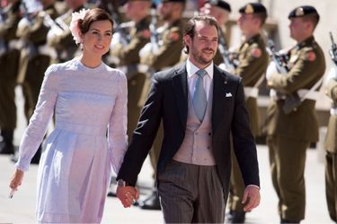 La princesse Claire et le prince Félix de Luxembourg, le 24 juin 2016