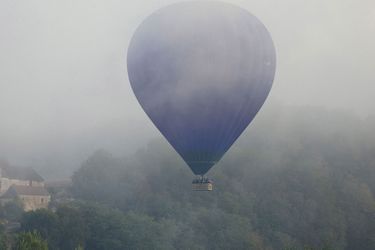 Une montgolfière (image d&#039;illustration). 