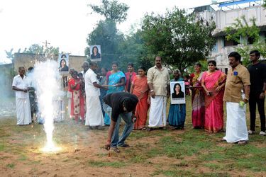 Dans le village de Thulasendrapuram, dans l&#039;Etat du Tamil Nadu (Sud), où est né le grand-père maternel de Kamala Harris, P.V. Gopalan, un haut fonctionnaire indien, des habitants ont célébré son élection en tant que vice-présidente des Etats-Unis. 