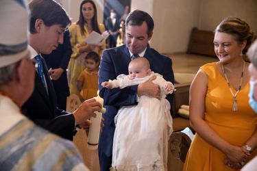 Baptême du prince Charles de Luxembourg à l'abbaye de Clervaux, le 19 septembre 2020