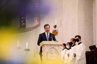 Baptême du prince Charles de Luxembourg à l'abbaye de Clervaux, le 19 septembre 2020