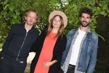 Alex Lutz, Ana Girardot et Quentin Reynaud au Festival du film d&#039;Angoulême pour la présentation du film «5ème Set» le 30 août 2020