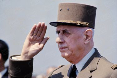 Le Général Charles de Gaulle en Roumanie. Mai 1968.