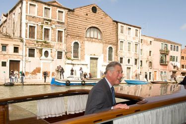 Le prince Charles à Venise, le 28 avril 2009