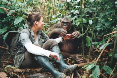 « Ma première rencontre avec un chimpanzé, en 2003, au Congo Brazzaville : il m’a bouleversée. »