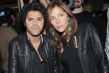 Jamel Debbouze et Mélissa Theuriau - ici en avril 2008 à l'inauguration du "Comedy Club" à Paris