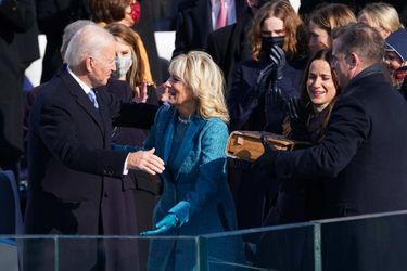 Joe Biden a prêté serment au Capitole, le 20 janvier 2021.