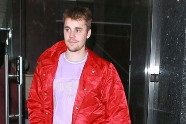 Justin Bieber à New York, le 7 mars 2019