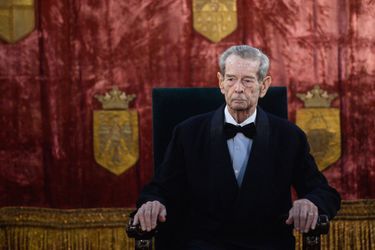 L'ex-roi Michel de Roumanie, le 20 novembre 2014 à Bucarest