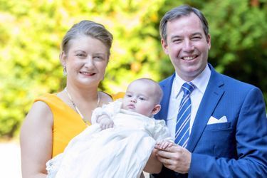 Le prince héritier Guillaume de Luxembourg (ici le 19 septembre 2020 avec sa femme la princesse Stéphanie et leur fils le prince Charles) va fêter ses 40 ans en 2021 