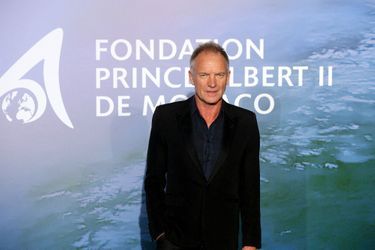 Sting au Monte-Carlo Gala for Planetary Health organisé par la Fondation Prince Albert II de Monaco le 24 septembre 2020