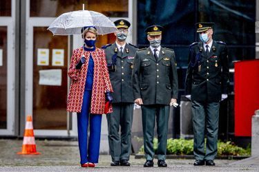 La reine Mathilde et le roi des Belges Philippe à Bruxelles, le 25 septembre 2020