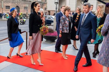 La princesse Mary et le prince Frederik de Danemark à Copenhague, le 6 octobre 2020