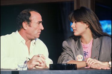 Claude Brasseur et Sophie Marceau en 1986. 