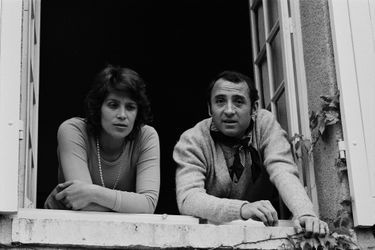 Claude Brasseur et son épouse Michèle Cambon.