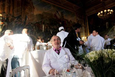 Marc Meneau lors du « dîner du siècle » à Versailles, en avril 2011.
