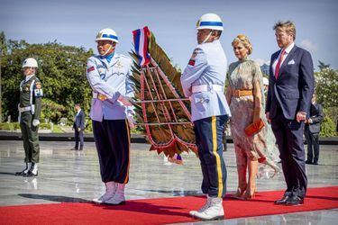 La reine Maxima et le roi Willem-Alexander des Pays-Bas à Jakarta, le 10 mars 2020