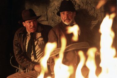 1989 : Sean Connery dans «Indiana Jones et la dernière croisade» de Steven Spielberg avec Harrison Ford