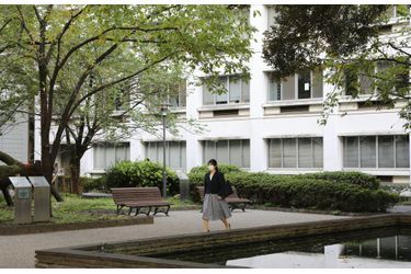 La princesse Aiko du Japon sur le campus de son université Gakushuin à Tokyo, le 24 octobre 2020