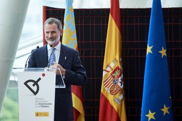 Le roi Felipe VI d&#039;Espagne à Valence, le 3 juillet 2020