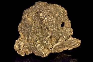Pépite d’or natif de près de 1 kilo, Madagascar